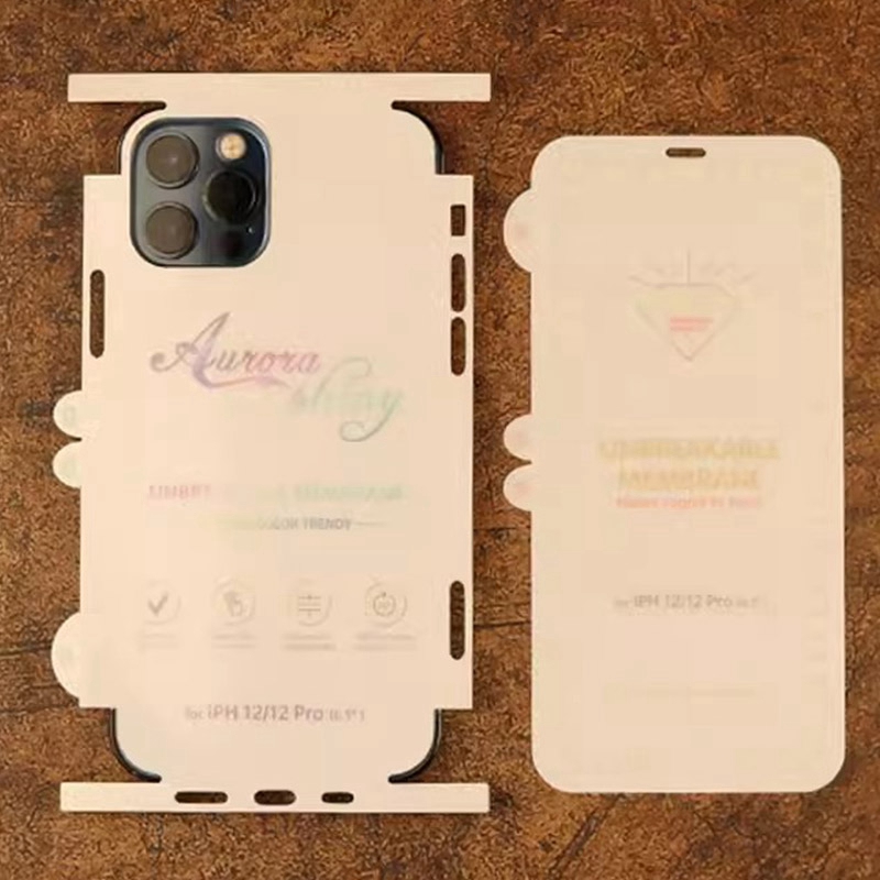 Película de hidrogel trasera de cubierta completa para iPhone 15 Pro Max HD Protector de pantalla mate transparente para iPhone 16 Pro 16Pro Max película no de vidrio