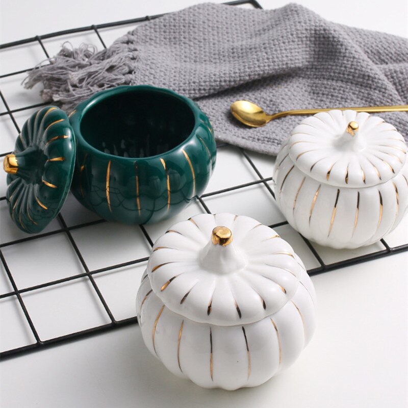 Modelling Ceramic Mini Slow Cooker with Cover Steamed Egg Pot Coffee Set Sugar Bowl Kitchen Seasoning Storage Jar