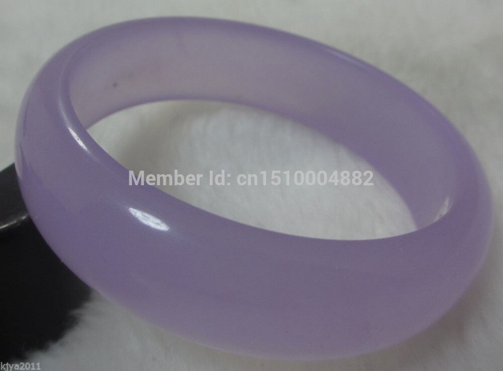 Freies 00139 Heißer Schönen Feinen frauen Lila Edelsteine Armreif Armbinde 55 ~ 61mm