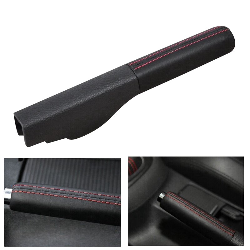 Car Leather Handbrake Parking Handle Cover Replacement for Jetta Golf Rabbit Eos Mk5 Mk6 1kd 711 461a