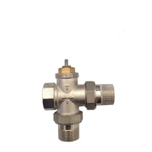 DN15 DN20 DN25 brass three - way valve Thermostatic Radiator Valve
