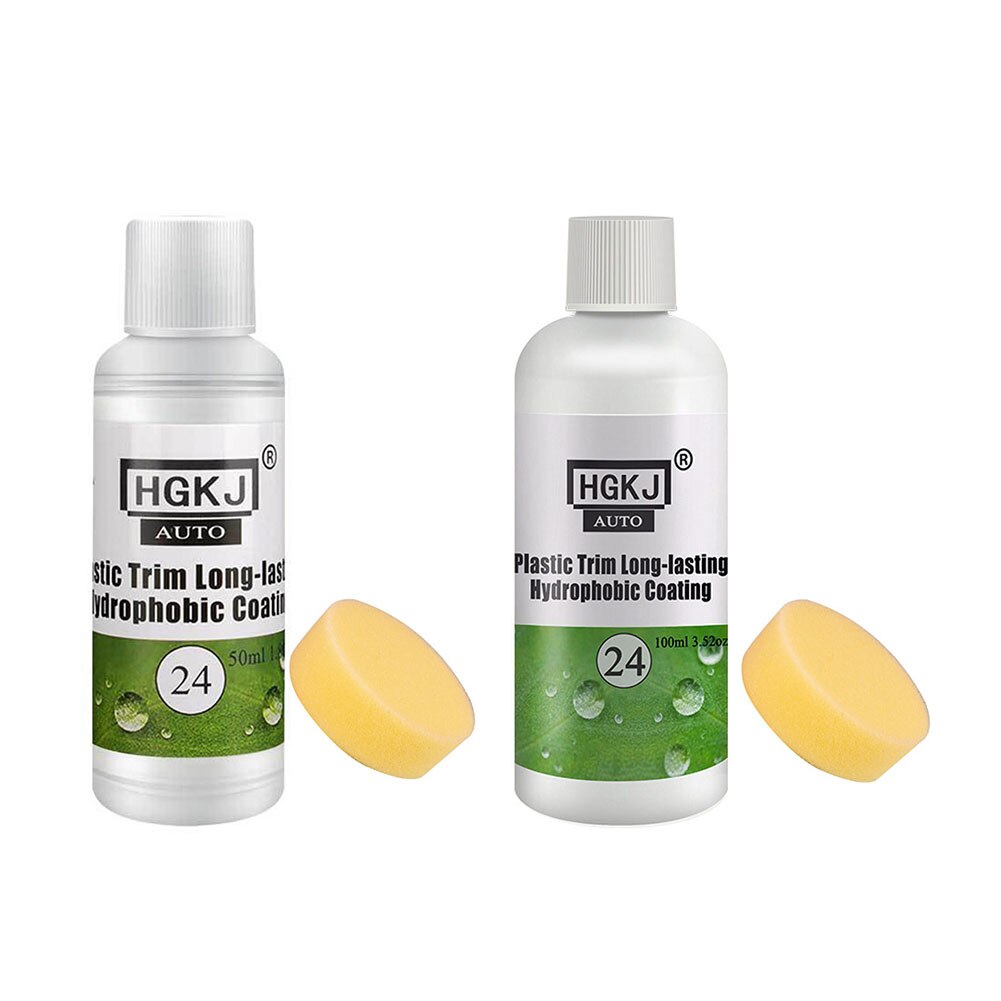 50/100Ml Hgkj Auto-Styling Auto Interieur Plastic Onderdelen Dashboard Loopvlakvernieuwing Middel Interieur Plastic Deel Loopvlakvernieuwing Schoonmaken agent