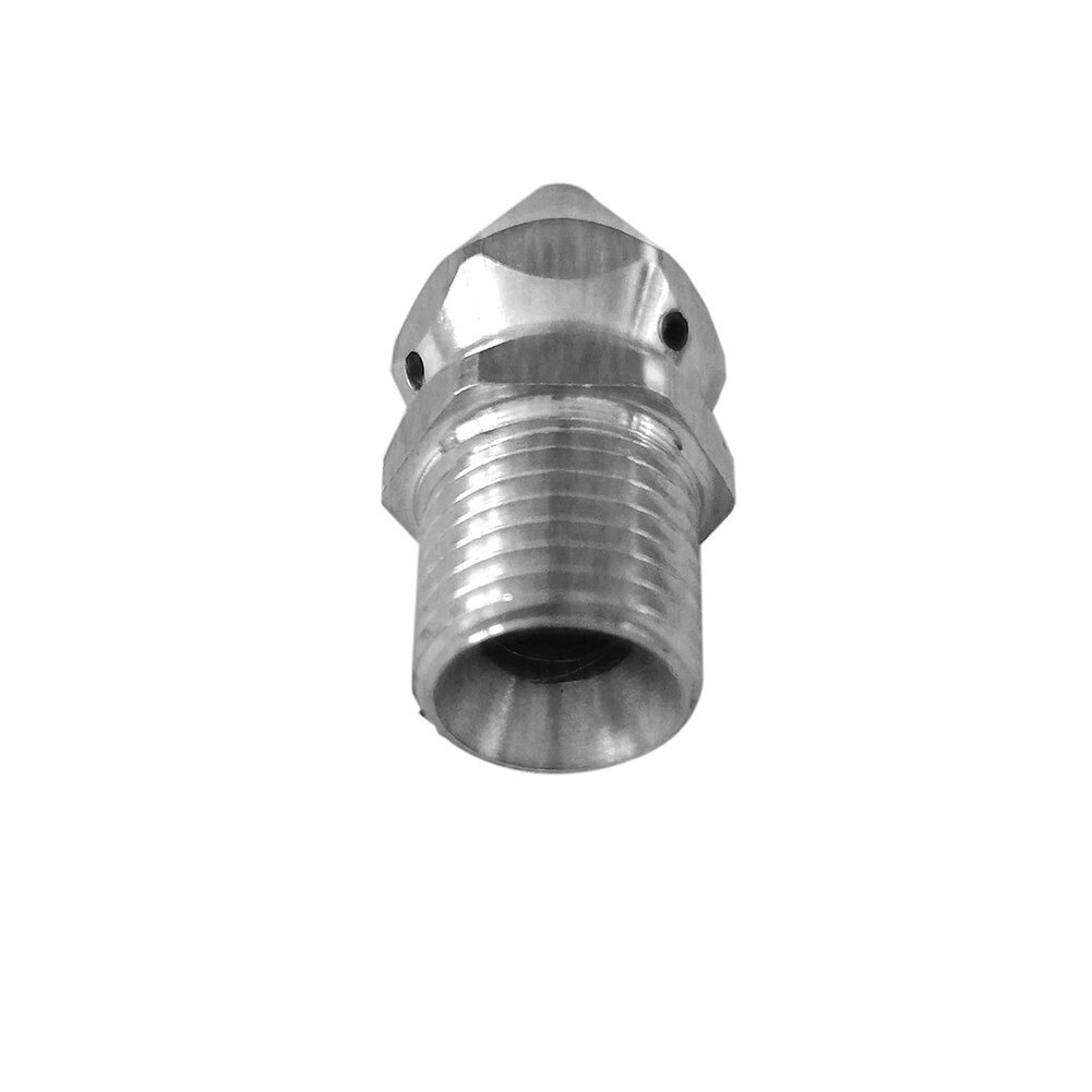 1*Cleaning Nozzle High Pressure Cleaner Drain Sewer Cleaning 06 Nozzle Jet 1/4'' Male 1 Forward 3 Rear Pressure Washer Parts