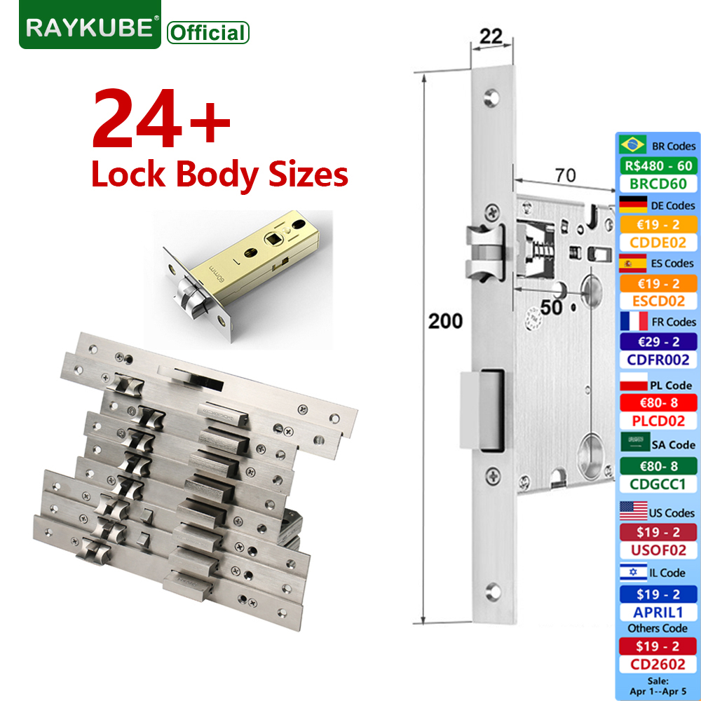 Mortise Lock Specialized For Smart Lock Different Size For Choose
