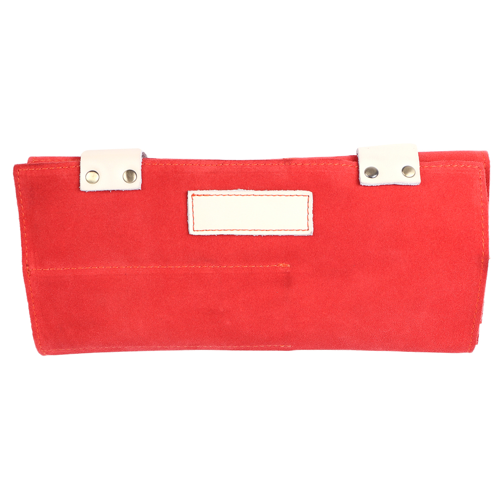 Bolsa de tijeras para peluquería, tijeras para peluquero, herramientas de peluquería, bolsa de soporte: Red 24 x 12cm