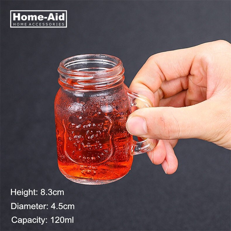 mini krystallhode vodka hodeskalle kopp krus skudd glass whisky drikkevarer til hjemmebar nattklubb rekvisita: 120ml