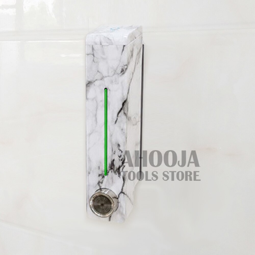 Wall Mount Liquid Soap Dispenser Bathroom Accessories Detergent Shampoo Dispensers Kitchen Home Hotel Bathroom Soap Bottle: 1