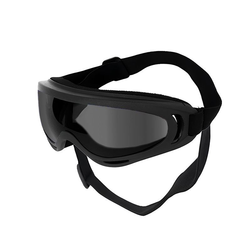 Lunettes de soleil réglables pour animaux de compagnie, Anti-UV, Protection des yeux, noires, largement utilisées, fournitures pour chiens de compagnie: GRIS