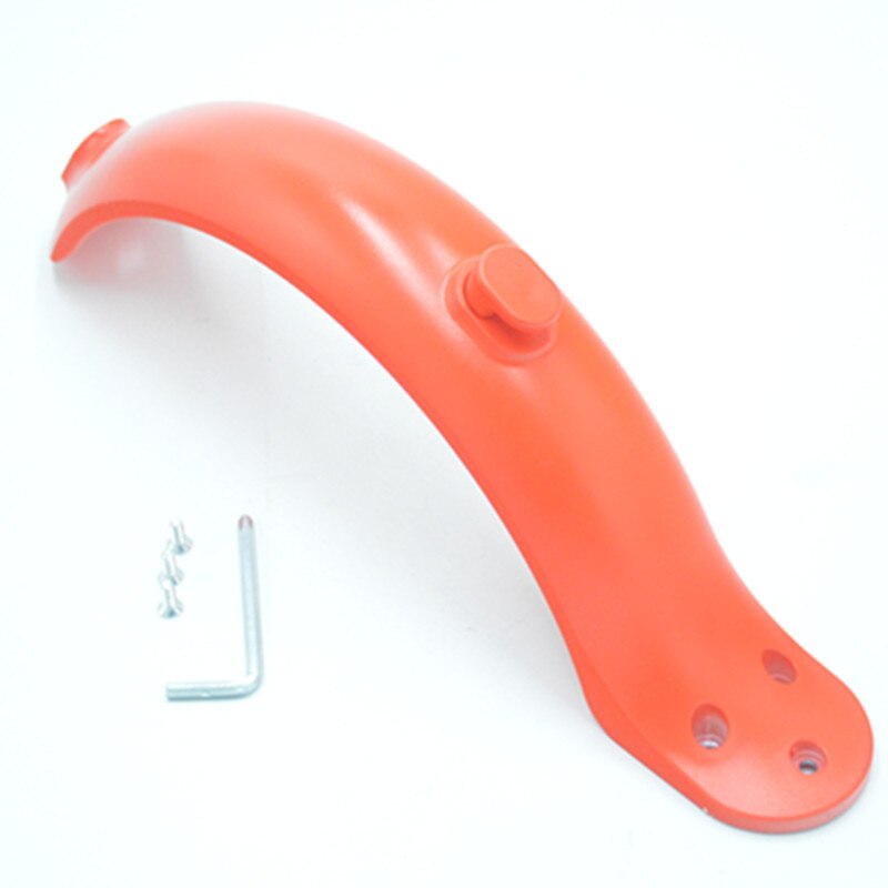 Xiaomi MJ scooter M365 e pro scooter Elettrico Rosso Anteriore e Posteriore Splasher con la Modifica suite: rosso posteriore Mudguard 1  con Hook   Screw   Tool 