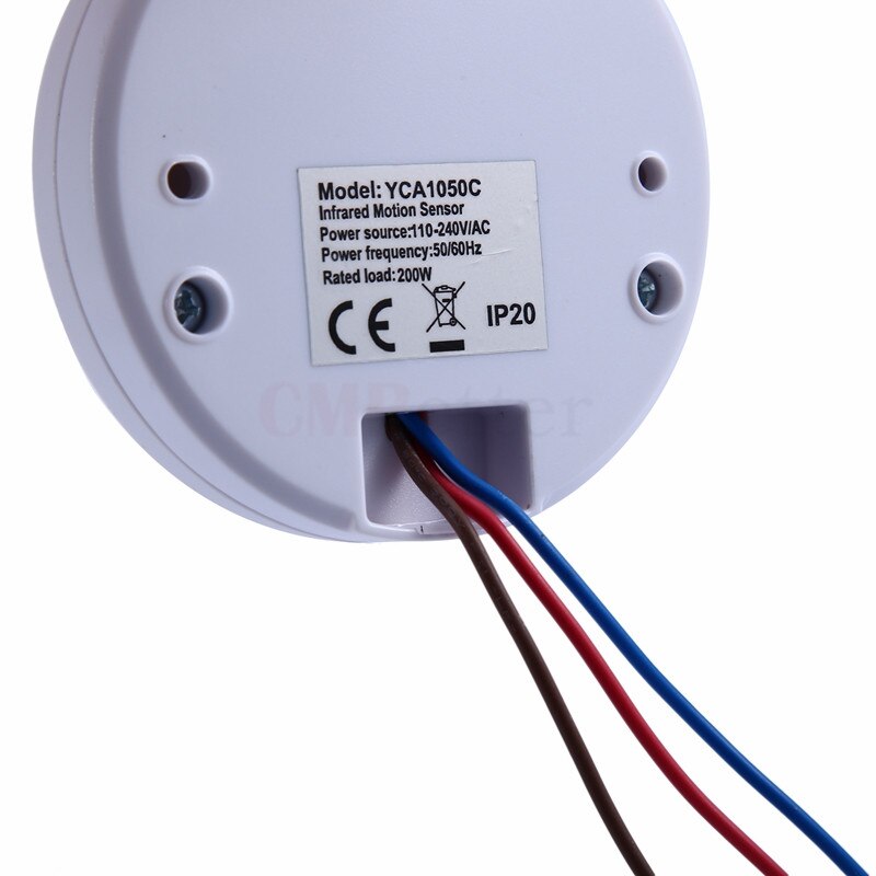110V-240V 360 Graden 50/60Hz Security Pir Motion Beweging Sensor Detector Switch Infrarood motion Sensor Switch Max 200W