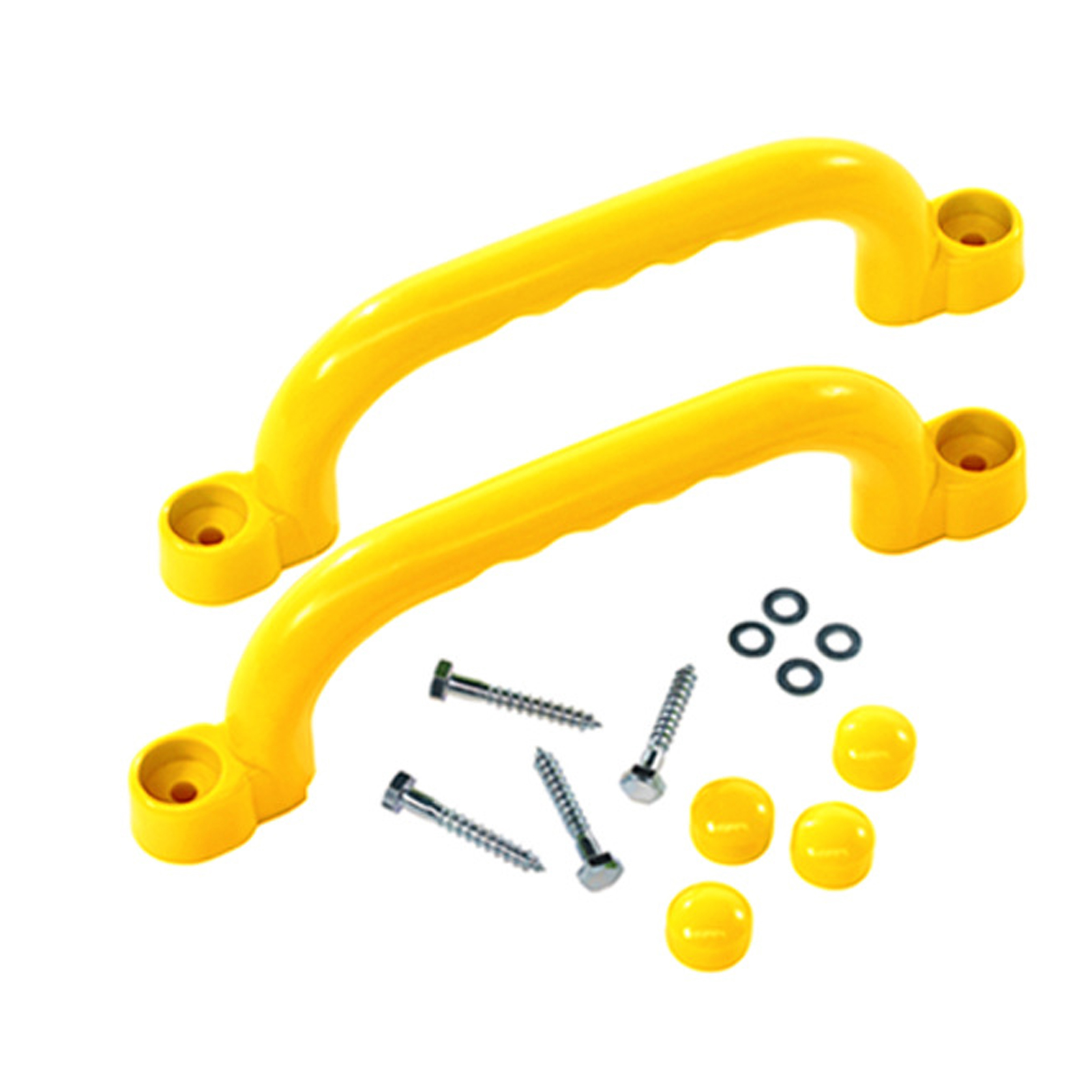 Playground Accessories Play Playhouse Grab Handle Bars Playroom Ladder Handles for Jungle Gym Backyard Playhouse Treehouse: WHITE