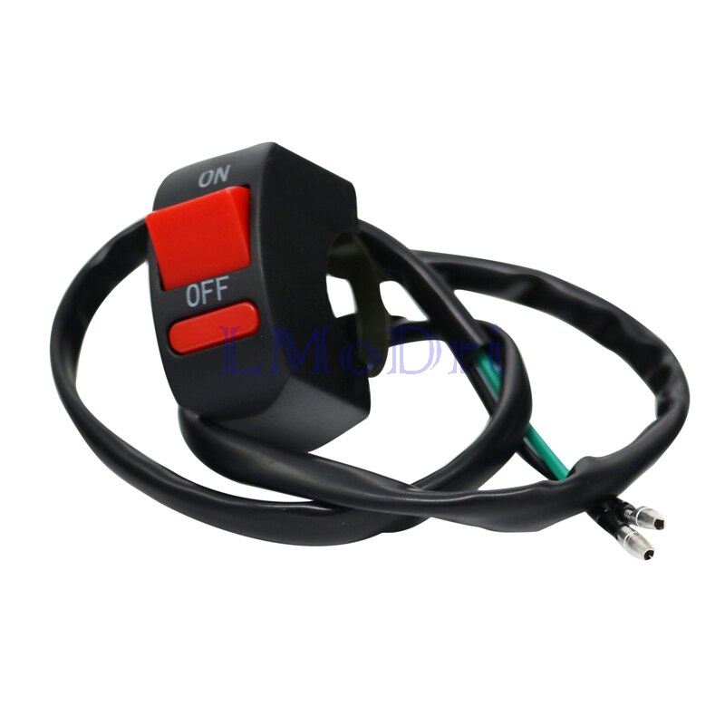 LMoDri Universal Motorcycle Handlebar Fog Light Switch Motorbike Headlight Switch ON/OFF Button Light Switch Moto Accessory