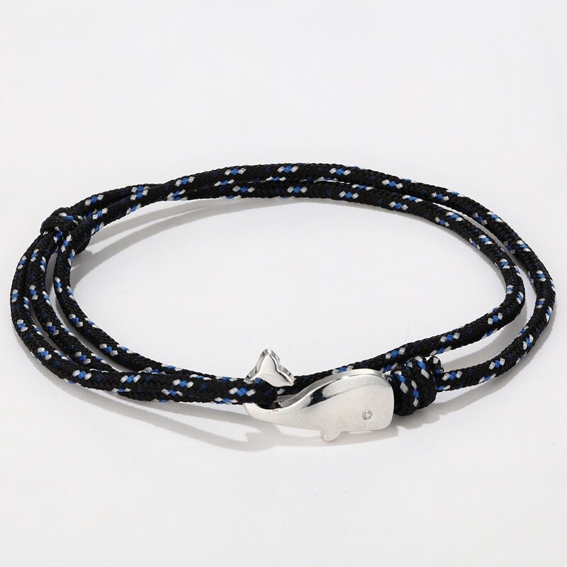 Wal Schwanz Armbinde Handgemachte Seil Armbänder Für Frauen Pulseras Schmuck Einstellbare Charme Bracciali Donna Anker Männer Zubehör: 14