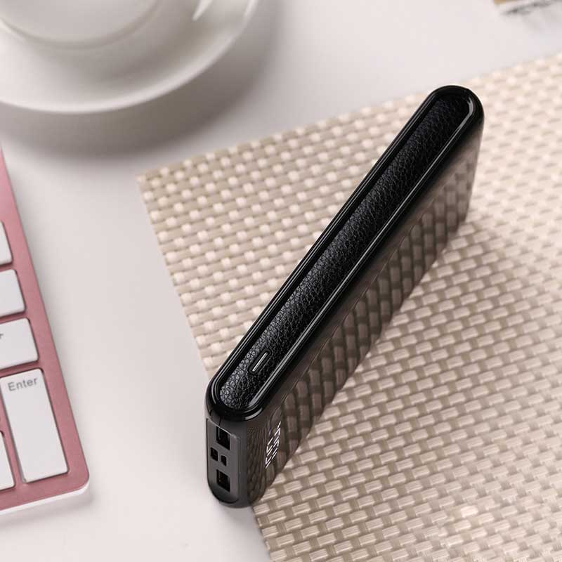 Portable 5V 6x18650 Power Bank Box Black Shell Case DIY Type-C Micro Dual USB Battery Box For IPhone Cellphone Chargeing Case