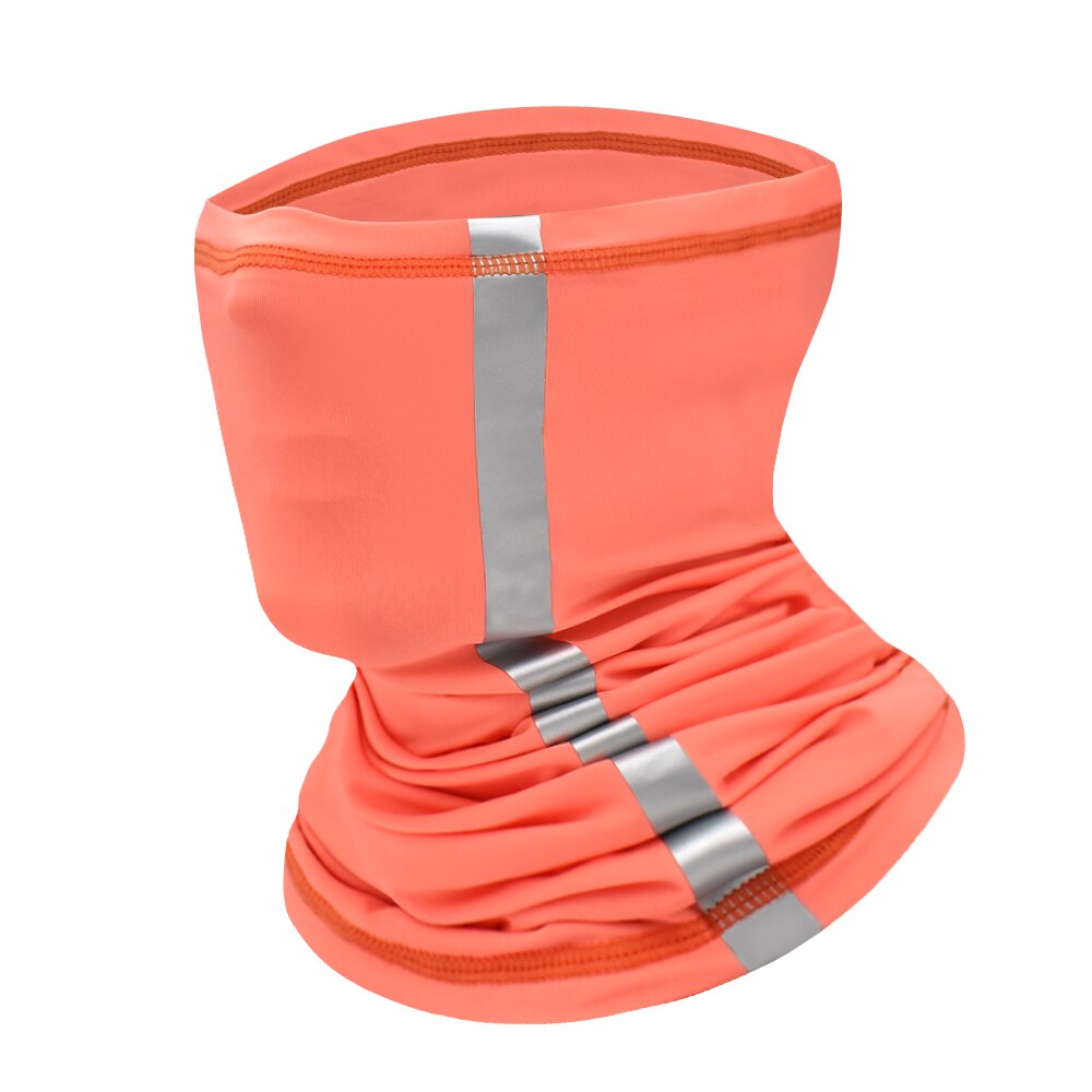 WOSAWE-Bandana reflectante para senderismo para hombre, bufanda deportiva para ciclismo, MTB, media cara: BL325-R