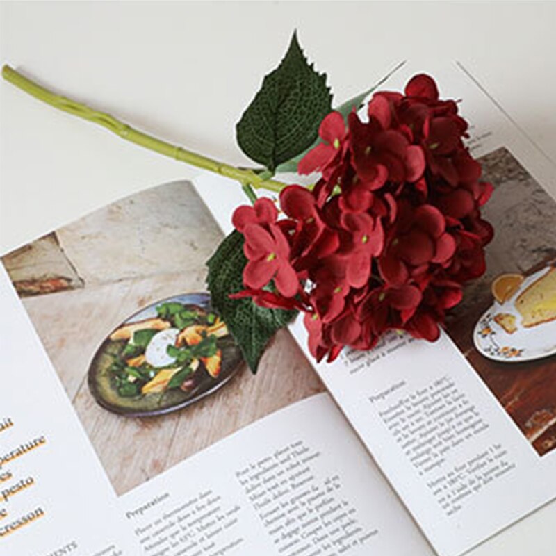 Kunstmatige pioenbloemdecoratie, geconserveerde hortensia, familiehuwelijksfeest, verjaardag Nieuwjaar Valentijnsdag boeket: green