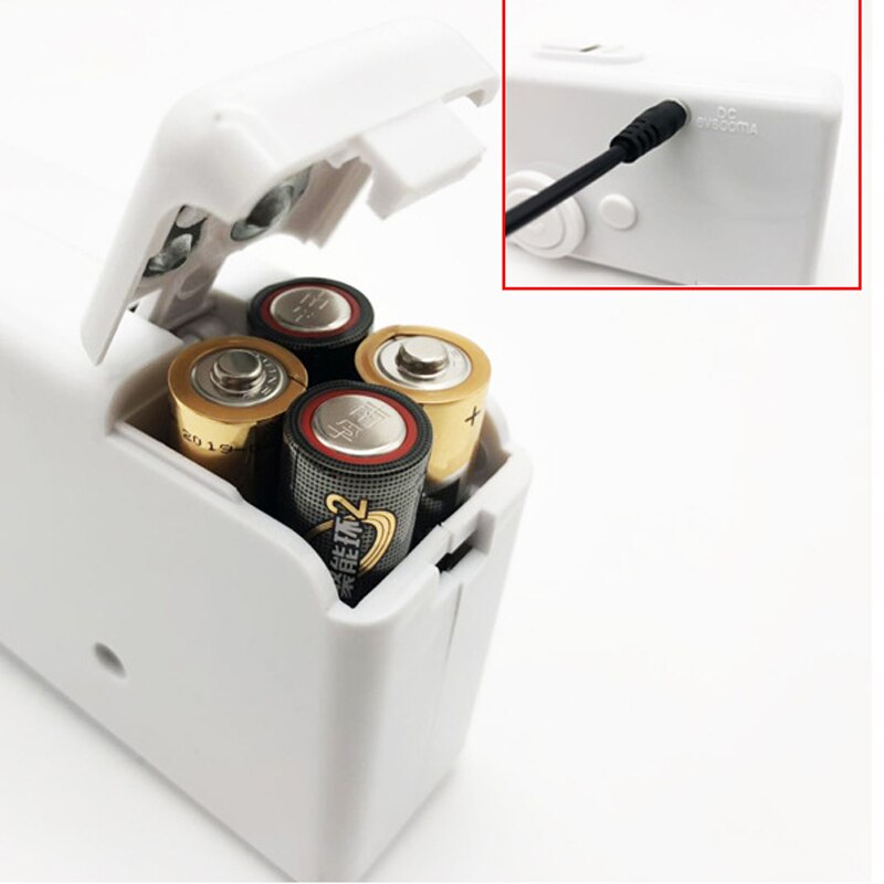 Draagbare Mini Hand Naaimachine Huishoudelijke Handheld Quicksewing Machine Elektrische Steek Handwerken Set Voor Diy Kleding Stitchin