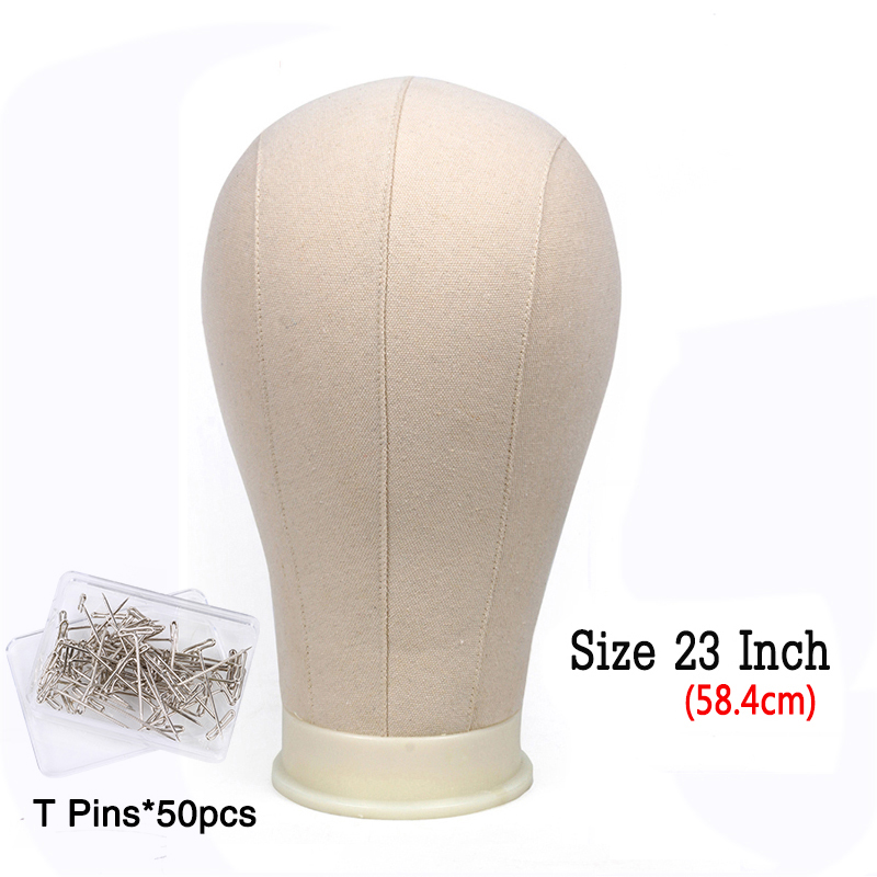 Wig Making Canvas Head and Training Head Tripod for Wigs Good Mannequin Head for Making Wigs