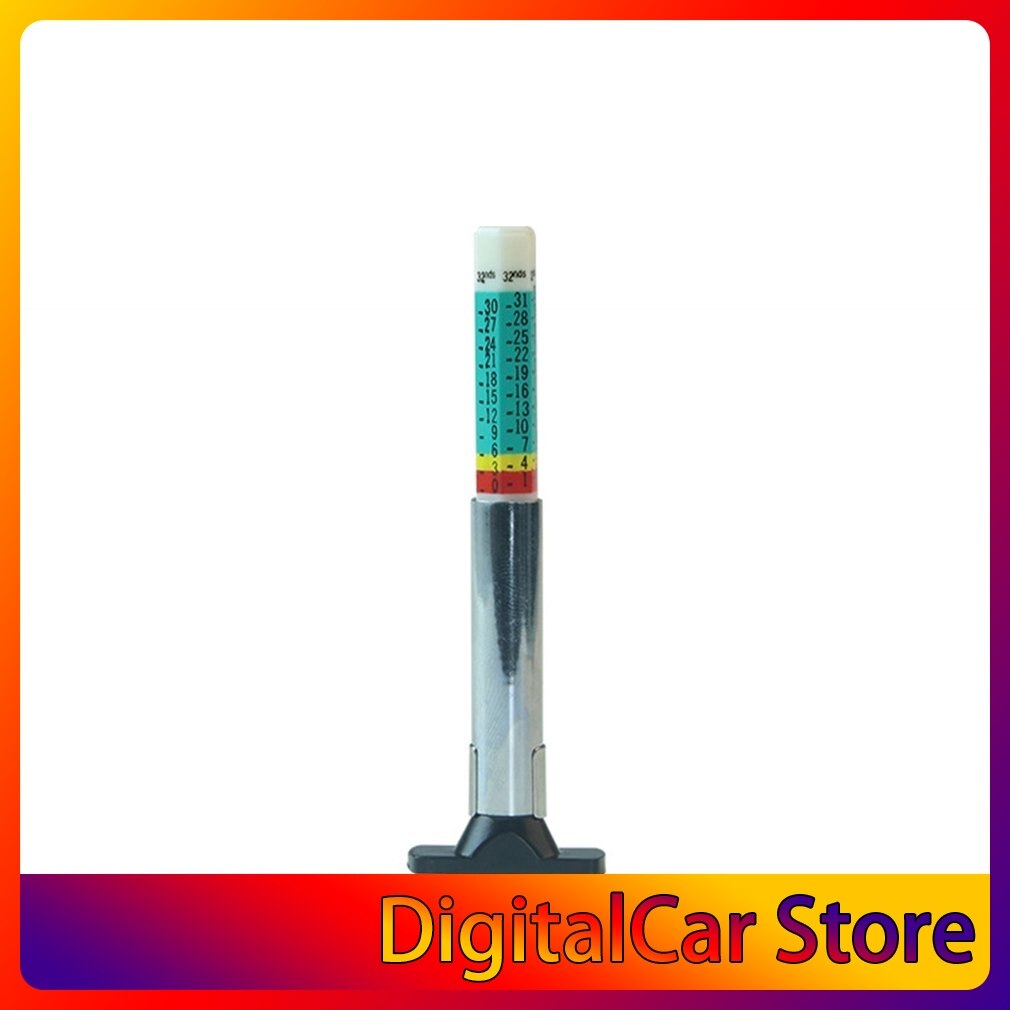 Easy To Carry 1Pcs Tyre Depth Gauge Car Tyre Tire Depth Gauge Car Tire Tread Depth Gauge Caliper