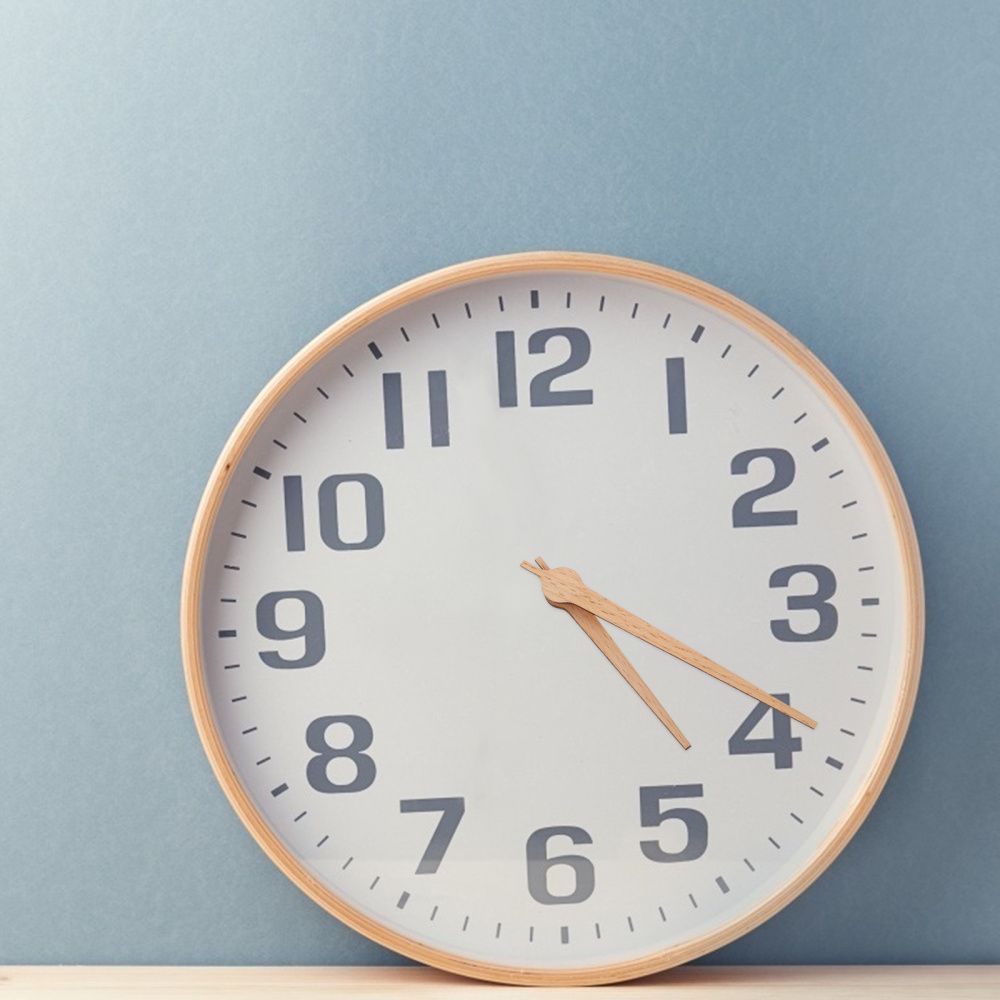 1 einstellen Heimat DIY Holz Hand Uhr Wanduhr Zubehör Einfache Wanduhr Zeiger
