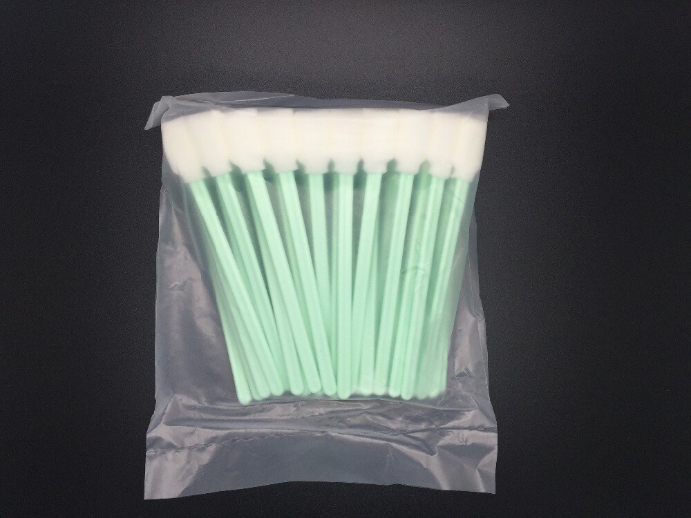 Good chemical resistance of big ink brush Inkjet printer cleaning swab cleaning brush