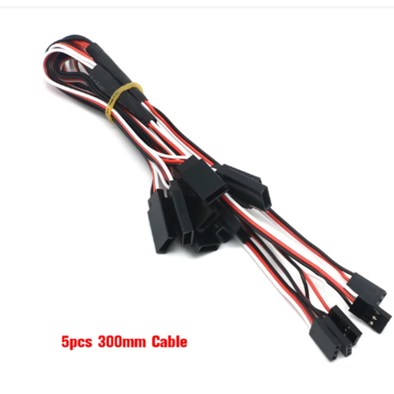 100/150/200/300/500mm Rc Servo Y Cavo di Prolunga Cavo per Rc Servo Jr Futaba Rc Aereo Elicottero auto Fai Da Te: prugna