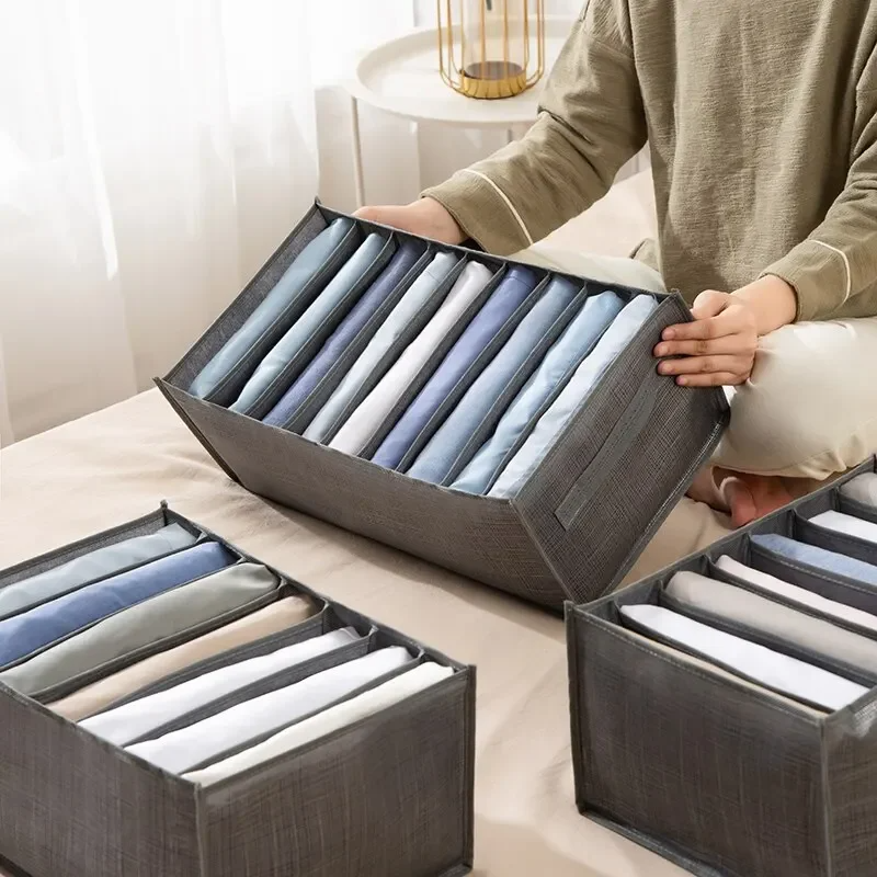 Ondergoed Organisatie Organisator voor Kast Kleding Organisator Broeken Trui Opbergkasten Laden Organisator Jeans Box