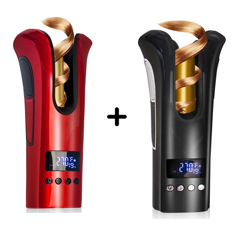 Cheveux professionnels Air Spin Curl 1 pouce en céramique rotatif électrique Air Spin bigoudis fers à friser automatiques