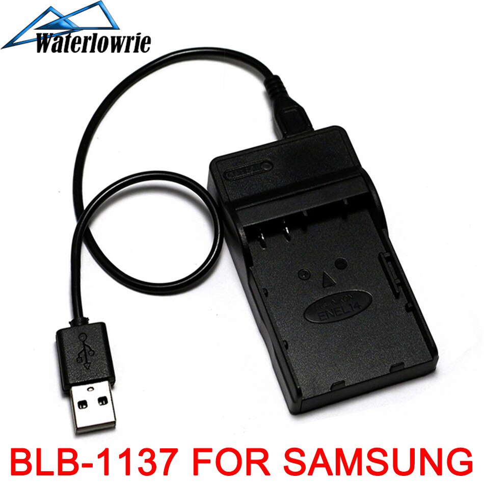 SLB-1137 USB Battery Charger SLB-1037 SLB1037 SLB1137 Batteries For Samsung Digimax U-CA3 U-CA4 CA5 V10 Camera
