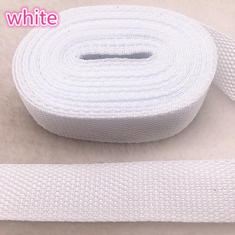 5yards Length 1 Inch (25mm) Width Nylon Webbing Strapping Craft Color U PICK