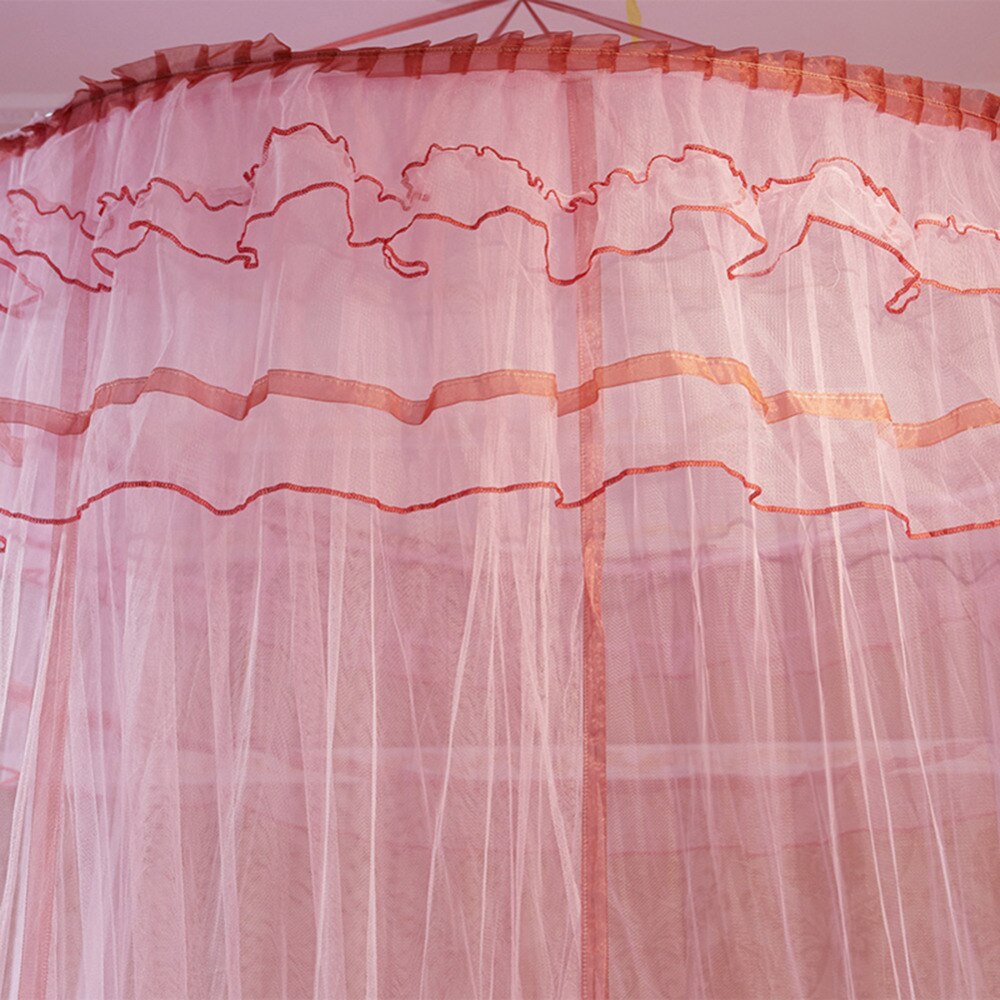 Hanging Round Dome Newborn Baby Mosquito Net Curtains Infant Summer Princess Lace Canopy Bed Neting for Babies Bed Product