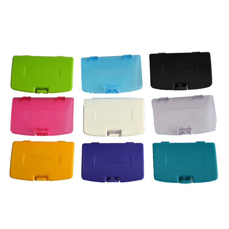 FZQWEG 10 Color Replacement Battery Cover Door for Nintendo Gameboy Color GBC System