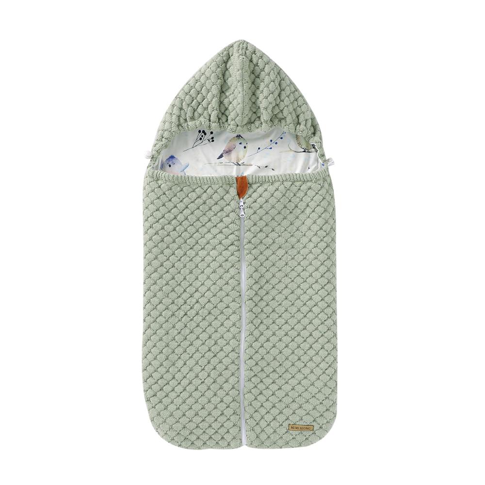 Sacco a pelo per bambini caldo morbido caldo neonato ricezione coperta neonato ragazzi vestiti per ragazze dormire asilo avvolgere Swaddle: C5-75x37cm