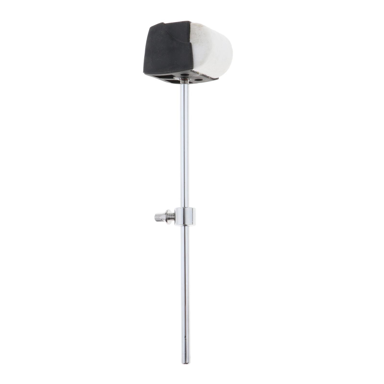 Vilt Bass Drum Pedaal Beater Mallet Hamer Hoofd Percussie Instrument Toebehoren