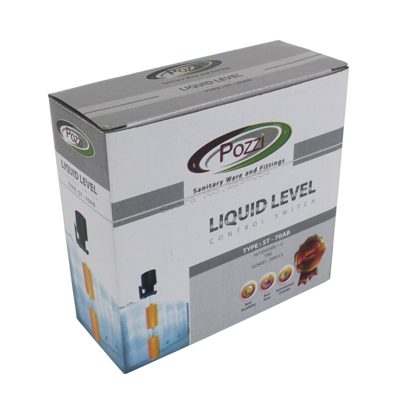 1.2M Controller Float Switch Double Ball Float Switch Water Level Sensor Liquid Fluid Float Switch controller Sensor RM-70AB