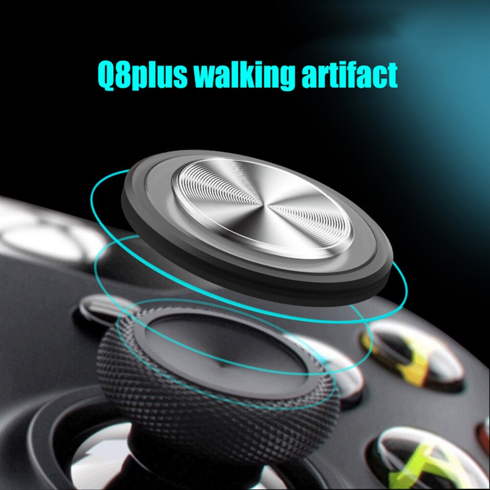 Q8 Plus Mini Ronde Game Joystick Gamepad Sucker Touch Screen Controller Kip-Eten Assist Telefoon Gaming Accessoires