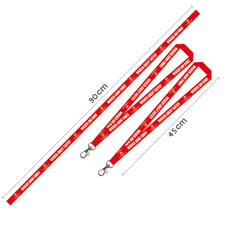 50 Stück/viel individuell bedrucktes Schlüsselband für Schlüssel, Logo, individuelles , Ausweishalter und Personelkarten, 1 Farbe, personalisierter Druck, Landyard