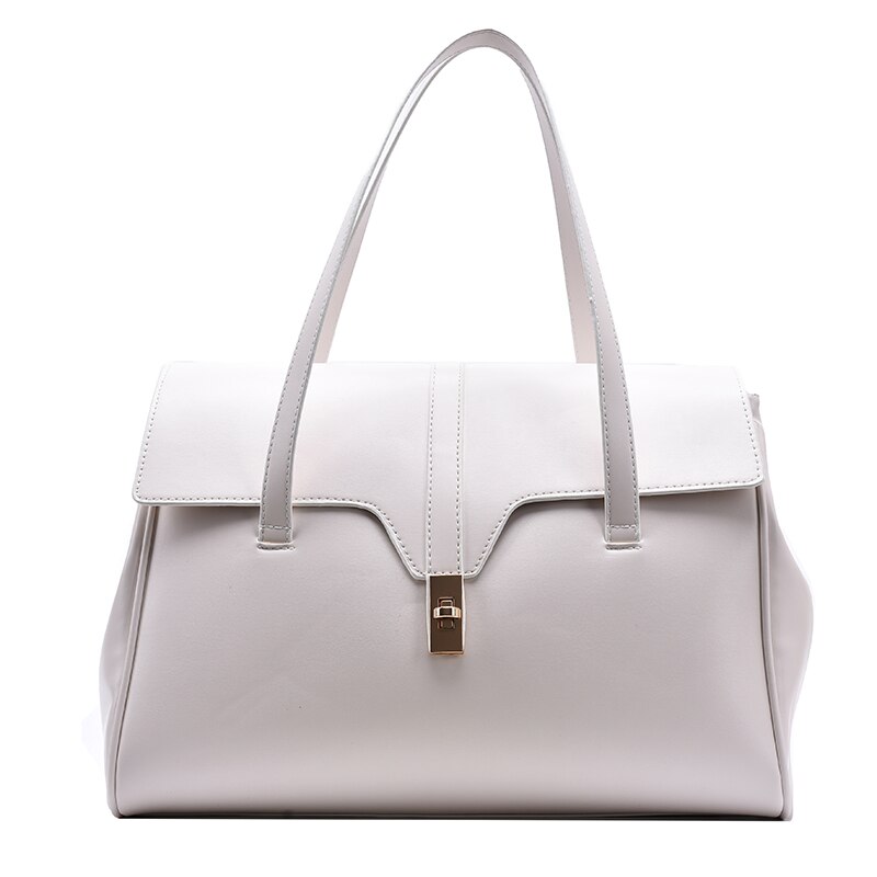 Couleur unie grand sac fourre-tout nouvelle en cuir PU femmes concepteur sac à main voyage haute capacité sacs à bandoulière
