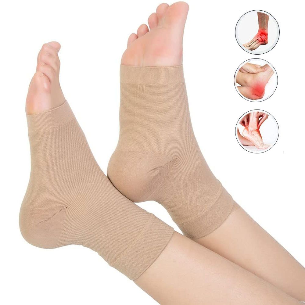 Heel Pads Injury Recovery Foot Care Inserts Tight Casual Socks Plantar Fasciitis Socks Ankle Support Compression Socks