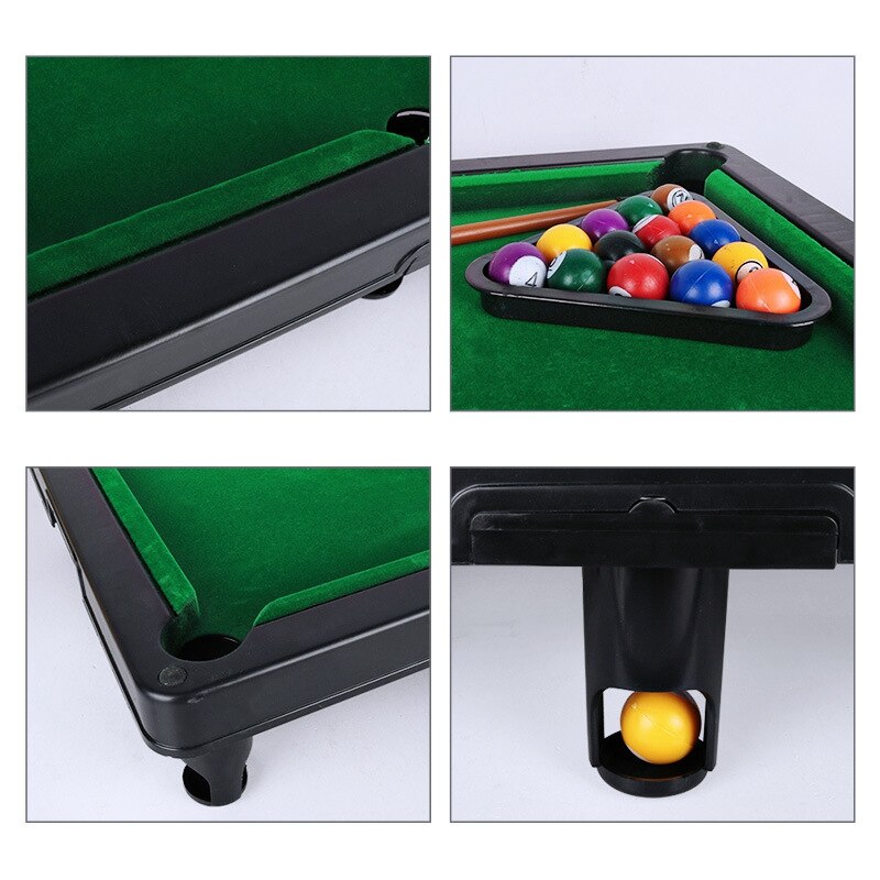 Børns mini-billardbord sportslegetøj forældre-barn fritidsspil poolbord indendørs dobbelt interaktivt legetøj