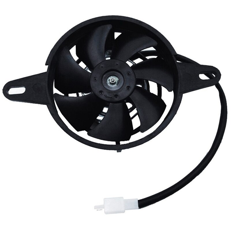 Oliekøler vandkøler elektrisk køler køleventilator til kinesisk atv quad go kart buggy motorcykel 150cc 200cc 250cc: Default Title
