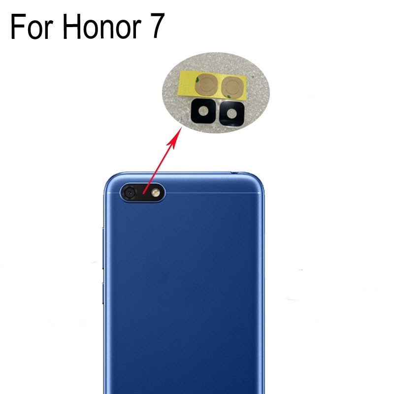 Test Goed Voor Huawei Honor 7 Achter Terug Camera Glazen Lens Voor Huawei Honor7 Reparatie Onderdelen Voor Huawei Honor 7 vervanging