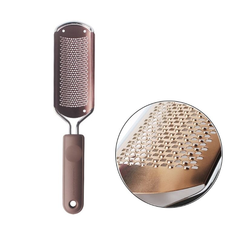 Voetvijl eeltverwijderaar pedicure voetvijl voeten eeltverwijderaar grote voetrasp voetscrubber roestvrij droge voeten