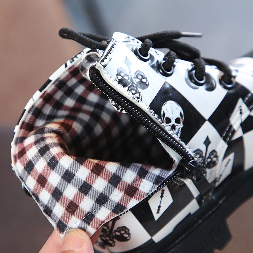 Baby Peuter Kids Motorlaarzen Cool Baby Baby Meisjes Jongens Herfst Winter Laarzen Schoenen Sneakers детская зимняя обувь