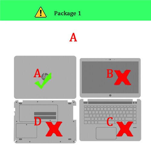 Protecteur de peau pour ordinateur portable HP Probook autocollants pour ordinateurs portables 430 G4 G5 bricolage autocollants colorés pour ordinateur portable HP Probook 450 G4 440: For Probook 440 G4 / Package-1    A