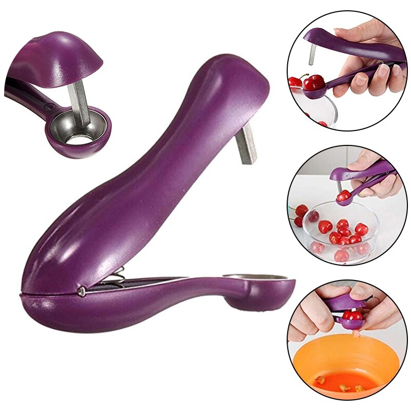 Keuken fruit groente gereedschap 1 st. kers fruit olijf kern verwijderen pit tool zaad gadget ontpitter ontpitter ontpitter