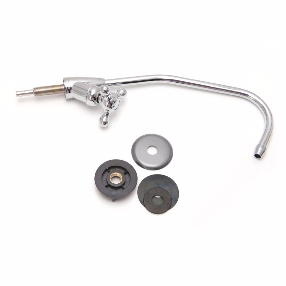 1/4 "omvendt osmosesystem rustfritt stål ro drikkevann filter kran kran med tilbehør