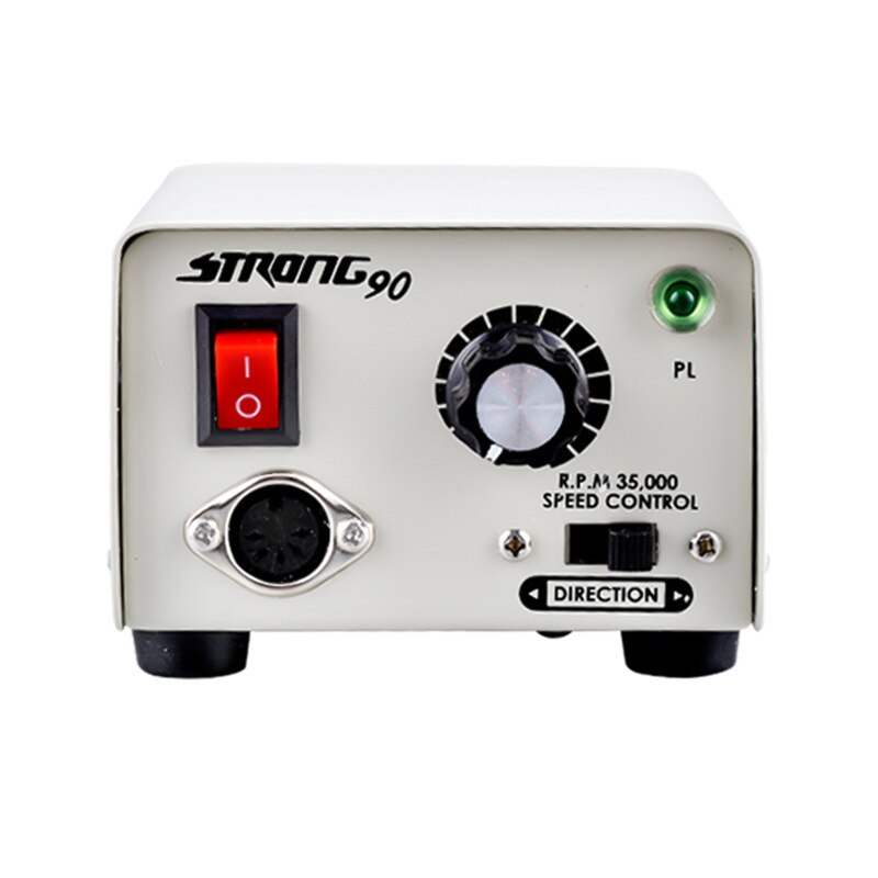 Strong 210 Power Control Box For 102L 105L Handle 65W Manicure Pedicure machine Electric Nail Drill Pedal Nail polisher Equipmen