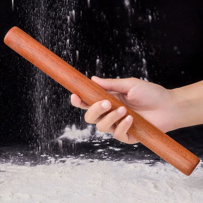 30/50/60cm Wooden Rolling Pin Fondant Cake Decoration Dough Roller Cooking Pastry Baking Tool Kitchen Accessories