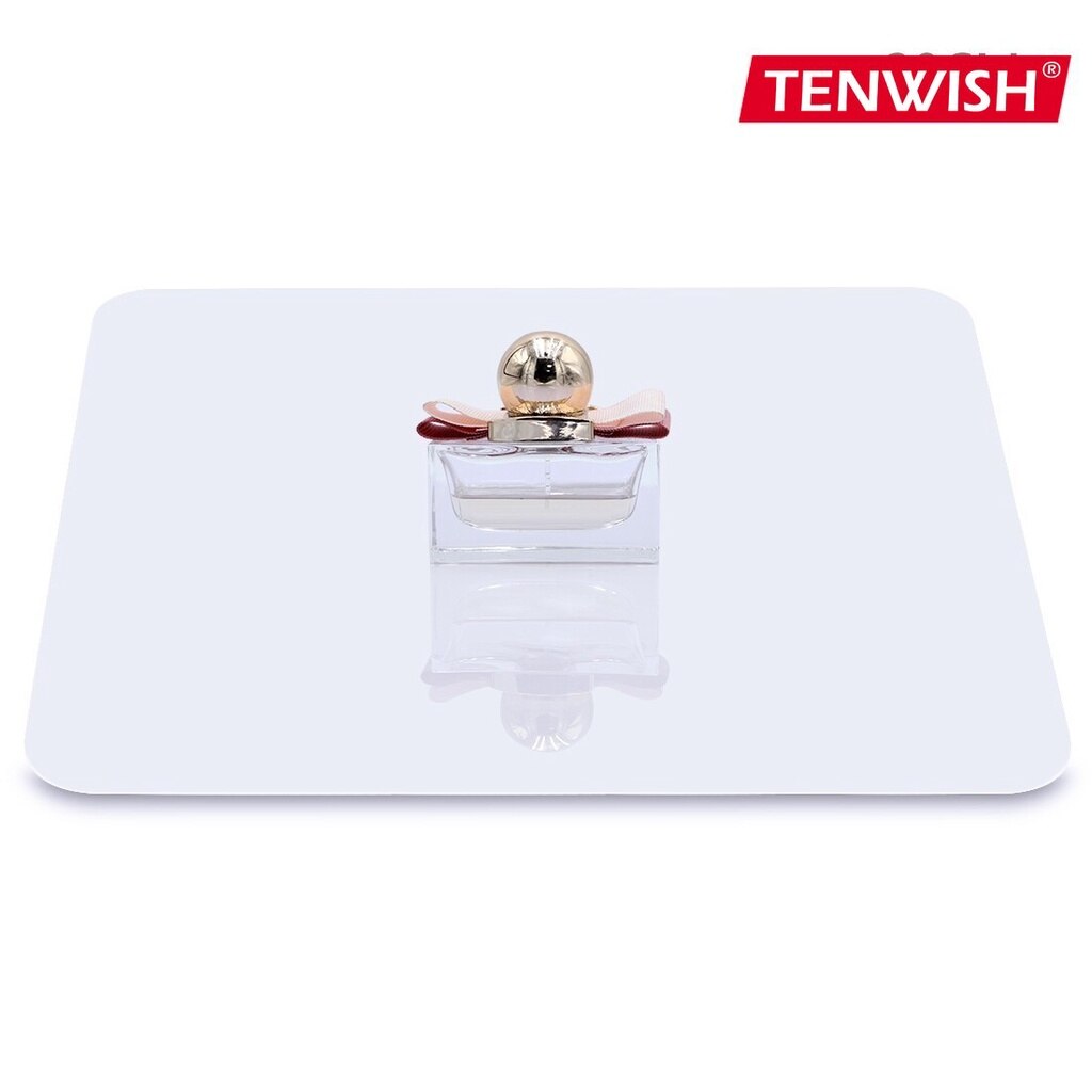 TENWISH Acrylic Reflection Board 40cm for Water Mirrored Effect Tabletop Jewelry Watch Still Life Shooting Props Studio Gadget